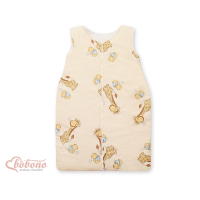Babyschlafsack - Basic creme Giraffen
