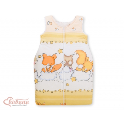 Babyschlafsack - Basic Waldtiere creme