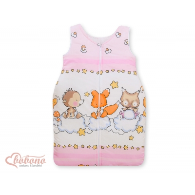 Babyschlafsack - Basic Waldtiere rosa
