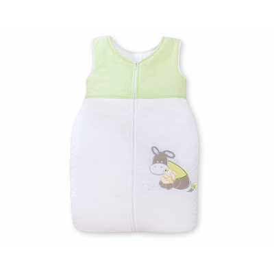 Babyschlafsack - Esel Luca grün