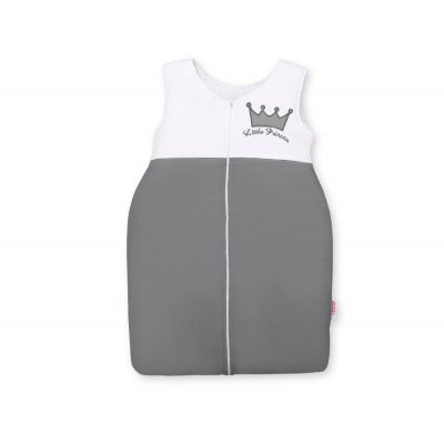 Babyschlafsack - Little Prince/Princess anthrazit