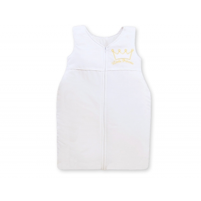 Babyschlafsack - Little Prince/Princess weiß