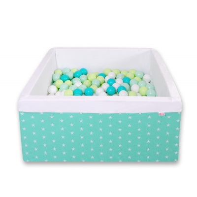 Bällebad minky mit Bällen 200st - minze Sternchen