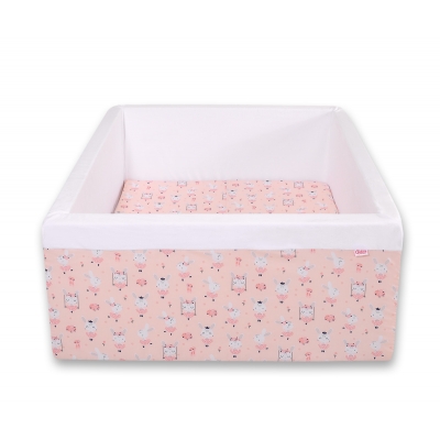 Bällebad minky ohne Bälle - Ballerinen rosa