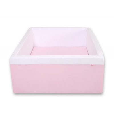 Bällebad minky ohne Bälle -rosa