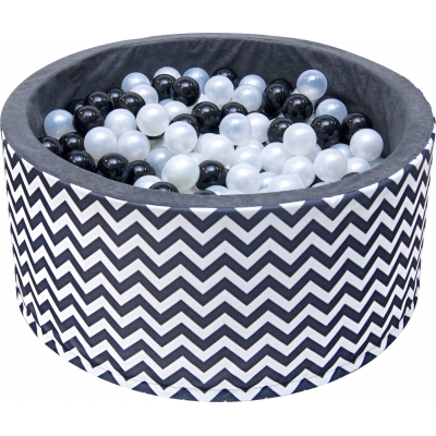 Bällebad mit Bällen Zigzag