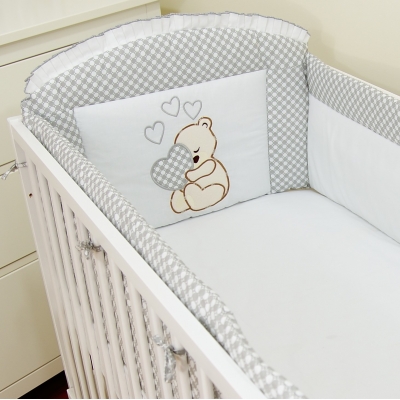 Bettumrandung  420 cm für ganzes Babybett 140x70 cm