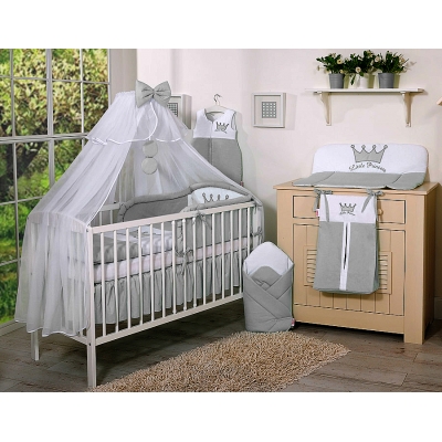 Babybett Bettwäsche mit Moskitonetz