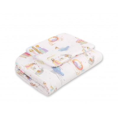 Baby Bettwäsche Set 2-tlg 75x100m - Märchenprinzessin