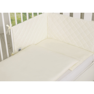 Bettwäsche Set 3-tlg - creme