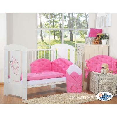 Bettwäsche Rosa für Babybett