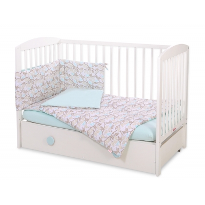Bettwäsche für Babybett Beige