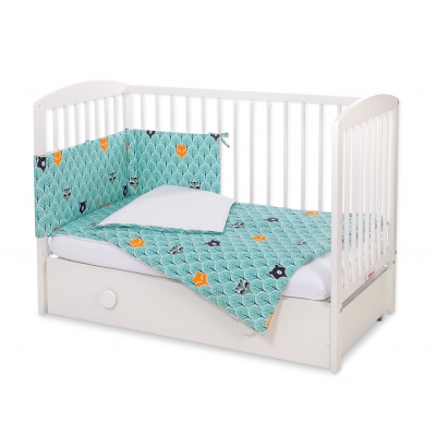 Bettwäsche Set für Babybett Mint