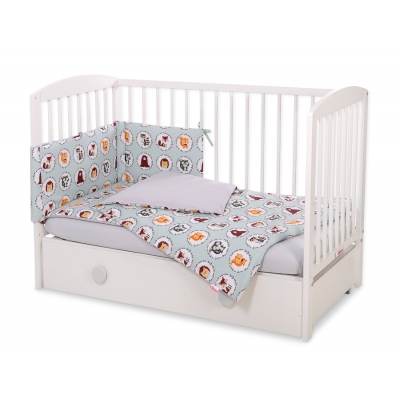 Bettwäsche für Babybett Mint