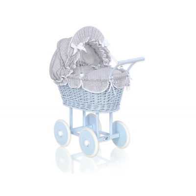 Korb Puppenwagen Weide