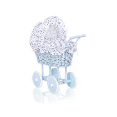 Korb Puppenwagen Weide