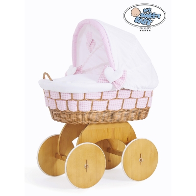 Bollerwagen Baby mit Haube Isabella 50102-908*