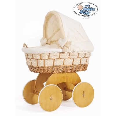 Bollerwagen Baby mit Haube Isabella nr 50102-910*