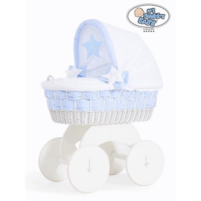 Komplett Exclusive Stubenwagen Baby XXL Isabella nr 70102-909* Inclusive Bettset