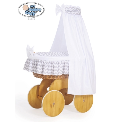 Bollerwagen Baby mit Himmel Hannah nr 50202-902*