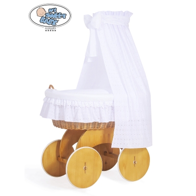 Bollerwagen für Baby mit Himmel Charlotte 70202-906