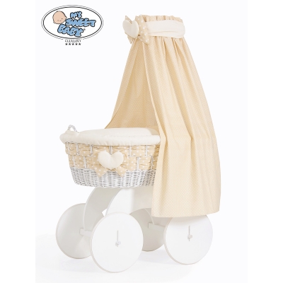 Bollerwagen für Baby mit Himmel Isabella nr 70202-910*