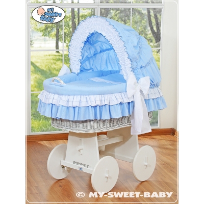 Stubenwagen Baby Blau
