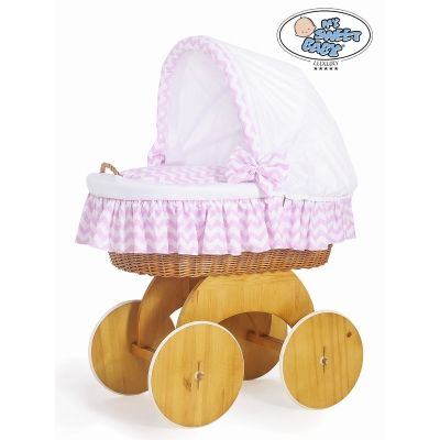 Stubenwagen Komplett Rosa