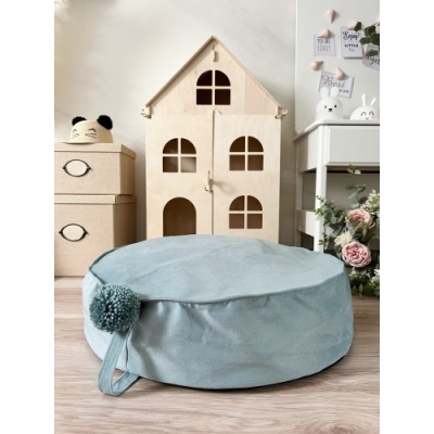 Pouf Samt Velvet für Kinder