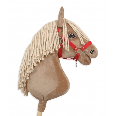 Halfter für Hobby Horse Verstellbare rot