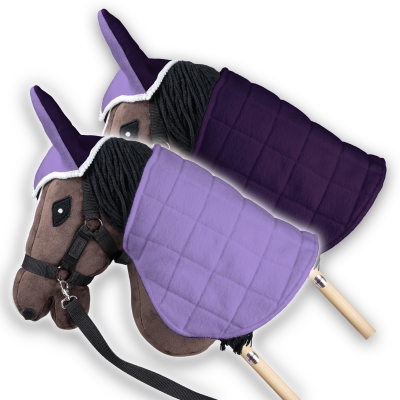 Doppelseitige Decke gesteppt für Hobby Horse