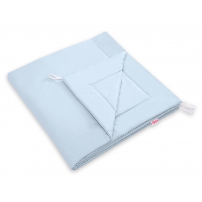 Doppelseitige Teepee Spielmatte - blau
