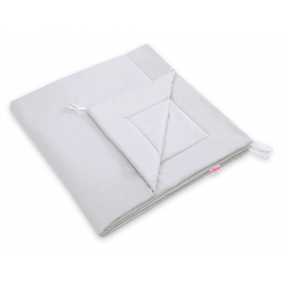 Doppelseitige Teepee Spielmatte - grau