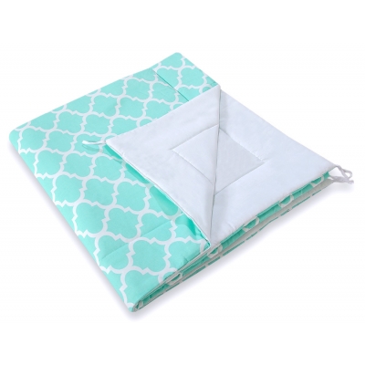 Doppelseitige Teepee Spielmatte - Marokko minze