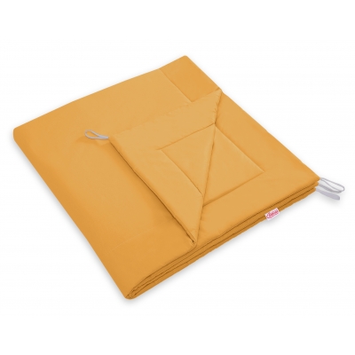 Doppelseitige teepee Krabbeldecke Spielmatte- honiggelb