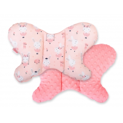 Doppelseitiges Anti - Schock -Kissen  "Butterfly" -  Ballerinen rosa/puderrosa