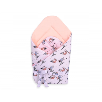 Doppelseitiges Baby Nestchen mit Schleife - little doggies