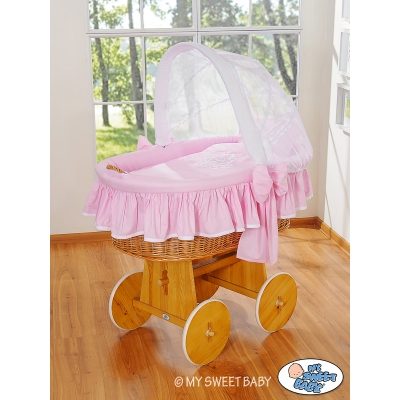 Pink Bezug für Stubenwagen nr 58962-422 oder 78962-422 XXL