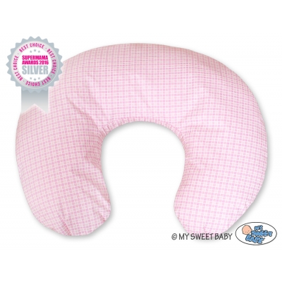 Ersatzbezug für Stillkissen - Gute Nacht rosa