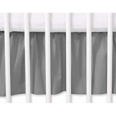 Fest gefaltete Rüsche 120x60 - anthrazit
