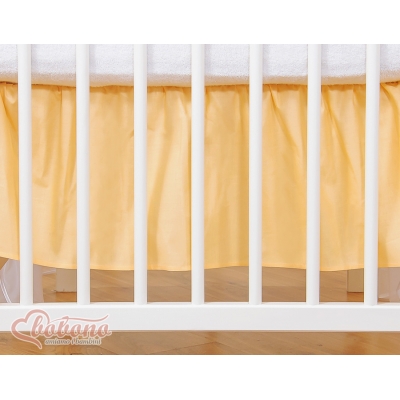 Fest gefaltete Rüsche 120x60cm - Little Prince/Princess pfirsich
