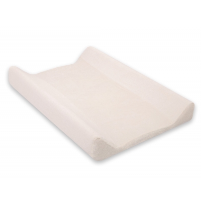 Frotte Bezug für Wickelauflage 70x50cm creme
