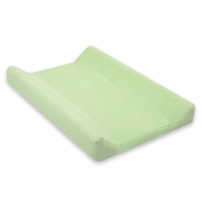 Frotte Bezug für Wickelauflage 70x50cm grün