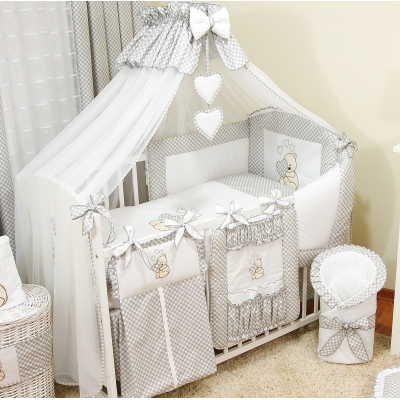 Babybett Moskitonetz Schweiz Österreich Grau