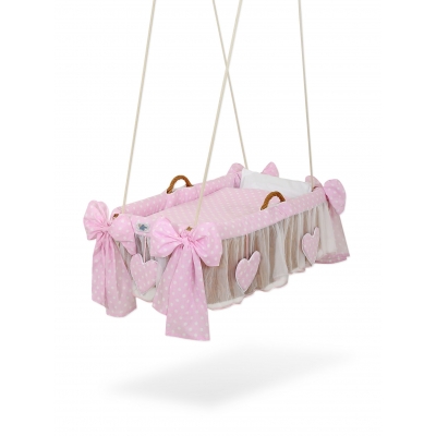 korb für Baby zum hängen - Mädchen