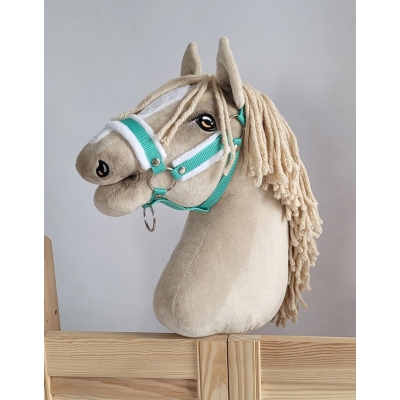 Halfter mit Pelz für Hobby Horse minze