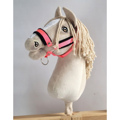 Neon rose Halfter für Hobby Horse