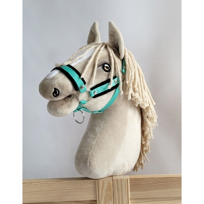 Halfter schwarzem Pelz für Hobby-Horse