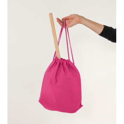 Rucksack für Steckenpferd und Zubehör - dunkelrosa