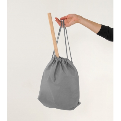 Rucksack für Steckenpferd und Zubehör - grau